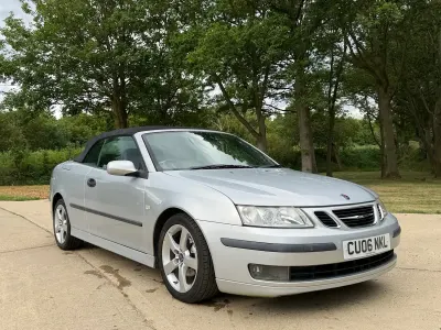 Used Saab 9-3 Cabriolet Vector 2006 Silver Cabriolet