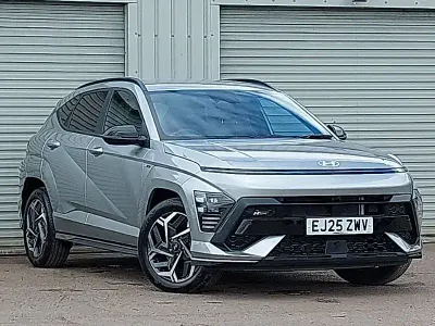Used Hyundai Kona N Line 138 HP (101 kW) 2025 Silver SUV