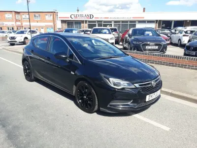 Used Vauxhall Astra Design Edition 2017 Black Hatchback