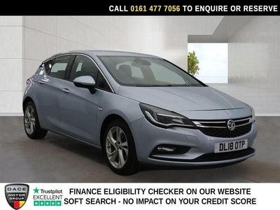 Used Vauxhall Astra SRi 100 HP (73 kW) 2018 Silver Hatchback