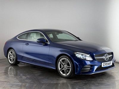 Blue Used 2019 Mercedes C200 AMG Line Premium Coupe | £18,600 (Good price)
