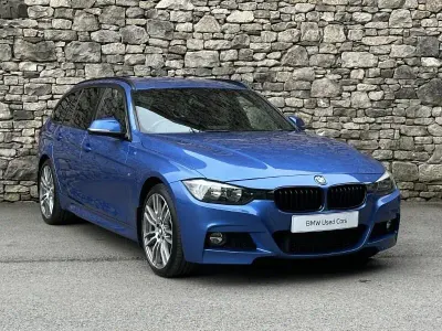 Used BMW 320 M Sport 187 HP (137 kW) 2016 Blue Estate