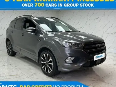 Usado Ford Kuga ST-Line 120 CV (88 kW) 2017 Gris SUV