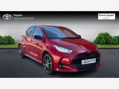 Used Toyota Yaris Hybrid Sport 2024 Red Hatchback