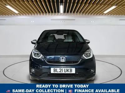 Used Honda Jazz Hybrid 107 HP (78 kW) 2021 Blue Hatchback