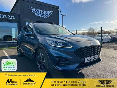 Blue Used 2021 Ford Kuga ST-Line X SUV | £17,295 (Fair price)
