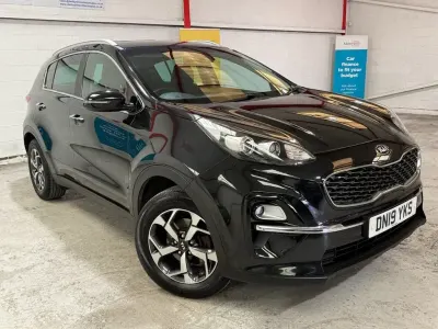 Usado Kia Sportage 136 HP (100 kW) 2019 Preto SUV