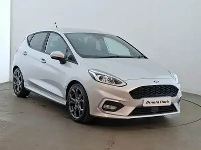 Used Ford Fiesta ST-Line 125 HP (91 kW) 2021 Silver Hatchback