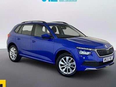 Begagnad Skoda Kamiq SE 95 HK (69 kW) 2023 Blå SUV