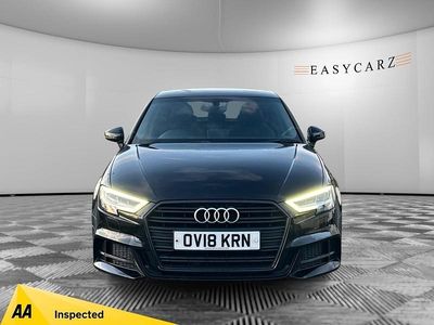 Used Audi A3 Sportback Black Edition 150 HP (110 kW) 2018 Black Hatchback