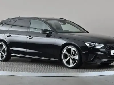 Used Audi A4 Black Edition 150 HP (110 kW) 2021 Black Estate
