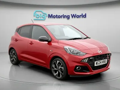 Käytetty Hyundai i10 N Line 101 HP (74 kW) 2023 Punainen Viistoperä