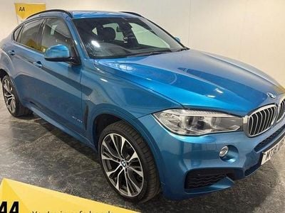 Blue Used 2018 BMW X6 M Sport SUV | £24,000 (Fair price)
