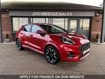 Used Ford Puma ST-Line X 125 HP (91 kW) 2021 Red SUV