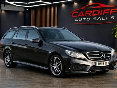 Used Mercedes E220 AMG 2016 Black Estate