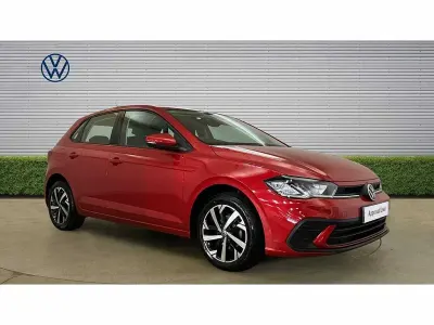 Used VW Polo Life 95 HP (69 kW) 2022 Red Hatchback