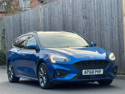 Used Ford Focus ST-Line 125 HP (91 kW) 2019 Blue Estate