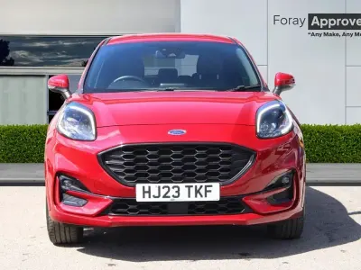 Used Ford Puma ST-Line X 123 HP (90 kW) 2023 Fantastic red Coupe