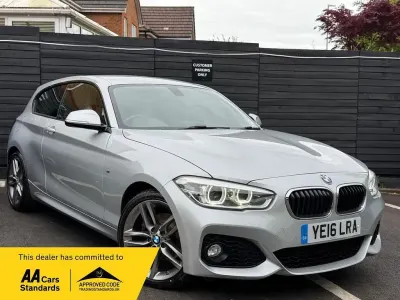 Used BMW 120 M Sport 174 HP (127 kW) 2016 Silver Hatchback