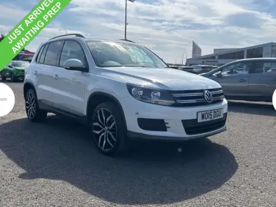 Used VW Tiguan S 150 HP (110 kW) 2015 White SUV