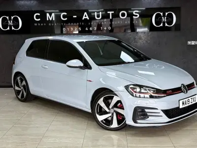 Used VW Golf VII GTI 241 HP (177 kW) 2019 Silver Hatchback