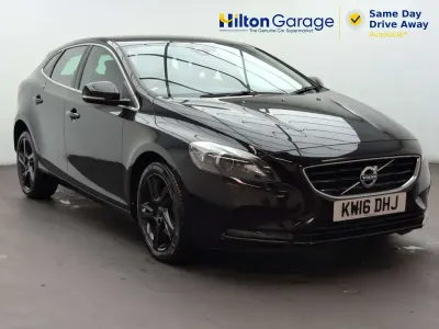 Used Volvo V40 SE Lux 120 HP (88 kW) 2016 Black Hatchback