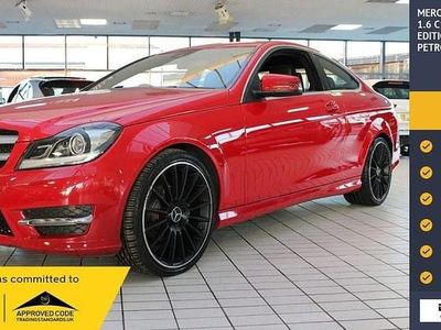 Red Used 2015 Mercedes C180 Sport Edition Coupe | £9,490 (Fair price)