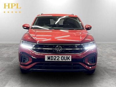 Used VW T-Roc R-line 150 HP (110 kW) 2022 Red SUV