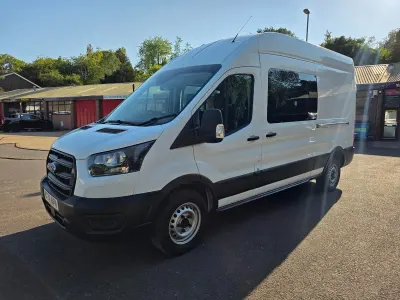 Used Ford Transit 130 HP (95 kW) 2022 White Van