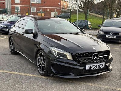 Used Mercedes CLA200 Shooting Brake AMG 136 HP (100 kW) 2016 Black Estate