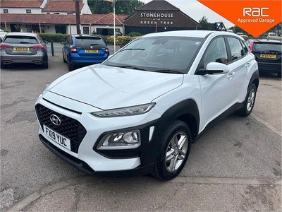 White Used 2019 Hyundai Kona SUV | £7,295 (Fair price)