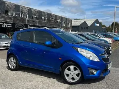 Used Chevrolet Spark LT 81 HP (59 kW) 2010 Blue Hatchback