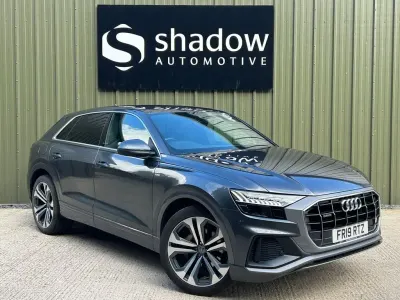 Used Audi Q8 S-Line 286 HP (210 kW) 2019 Grey SUV