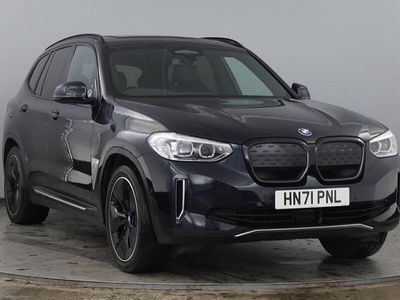 Black Used 2021 BMW iX3 Shadowline SUV | £25,999 (Fair price)