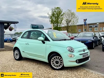 Used Fiat 500 Lounge 2016 Green Hatchback