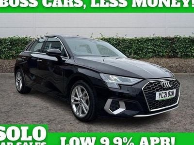 Used Audi A3 Sport 110 HP (80 kW) 2021 Black Sedan
