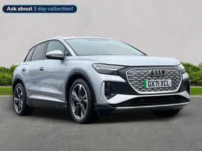 Second-hand Audi Q4 e-tron S-Line 125 kW (170 CP) 2021 Argintiu SUV