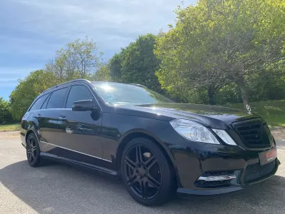 Used Mercedes E350 AMG 2013 Obsidian black metallic Estate