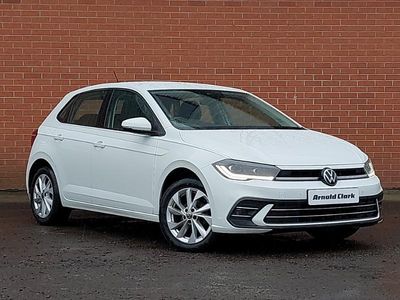 Used VW Polo Style 95 HP (69 kW) 2023 White Hatchback