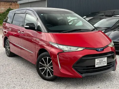 Used Toyota Estima Hybrid Premium 2017 Red MPV