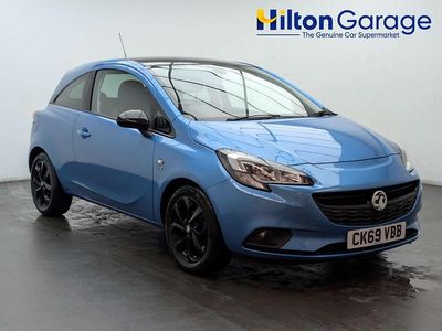 Used Vauxhall Corsa S 90 HP (66 kW) 2019 Blue Hatchback