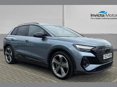 Used Audi Q4 e-tron Black Edition 210 kW (286 HP) 2024 Blue SUV