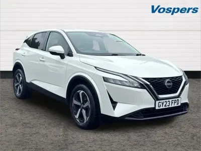 Used Nissan Qashqai N-Connecta 138 HP (101 kW) 2023 White SUV