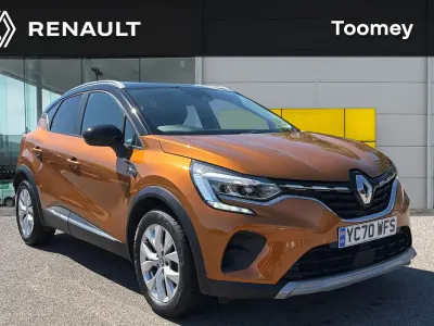 Used Renault Captur Iconic 100 HP (73 kW) 2020 Orange SUV