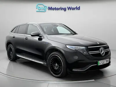 Used Mercedes EQC400 AMG line 300 kW (408 HP) 2022 Black SUV