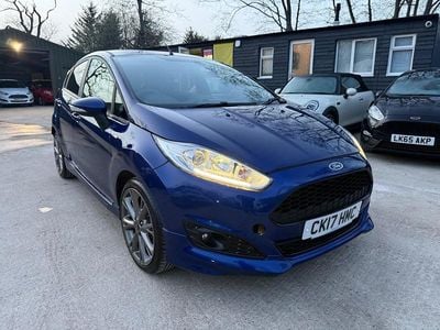 Used Ford Fiesta ST-Line 2017 Blue Hatchback