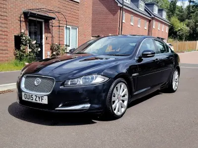 Used Jaguar XF Portfolio 2015 Black Sedan