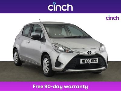 Silver Used 2018 Toyota Yaris Active Hatchback | £7,999 (A bit pricey)