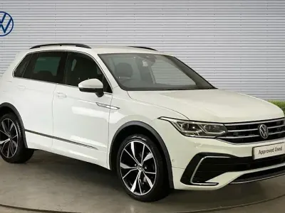 Used VW Tiguan R-line 150 HP (110 kW) 2023 White SUV