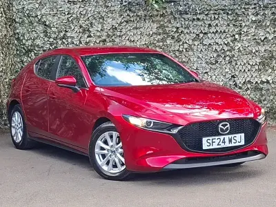 Used Mazda 3 Center-Line 122 HP (89 kW) 2024 Red Hatchback